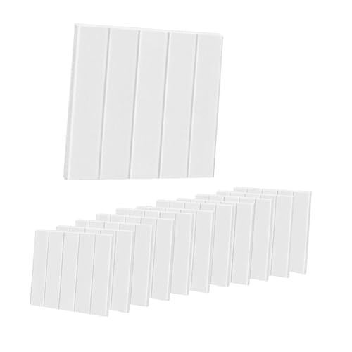 IEUDNS 12 placas de isolamento acústico das etiquetas da telha dos pces, alto desempenho, adesivos d