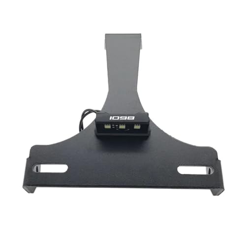 Support de plaque pour Ducati 848 cadre moto anti vibration avec eclairage