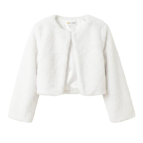 Image of BOLEROSE Girls Faux Fur Bolero Jacket
