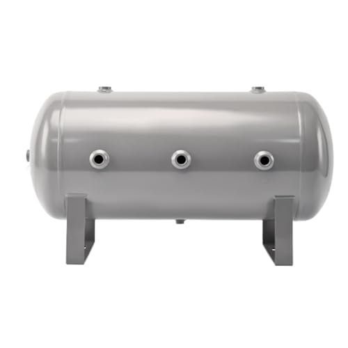 Tanque de compresor de aire industrial de alta presión con accesorios para varias aplicaciones, portador de gas duradero