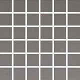 Antihielo Cottoceram. Modelo U002 (Gris Oscuro) Mosaico enmallado de Porcelanico Todo Masa. Medida 4,8x4,8cm. Pegado en Mallas de 30x30cm.