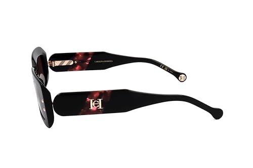 Carolina Herrera Pink Rectangular Ladies Sunglasses HER 0187/S 0GUU/U1 503