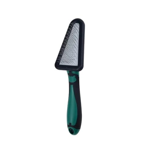 Brosse pour chien en acier inoxydable de qualité supérieure et manche doux