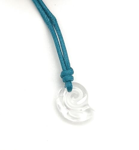 Swarovski Collar de hilo ajustable Waterschool Shell, S, Vidrio Algodón encerado Cristal
