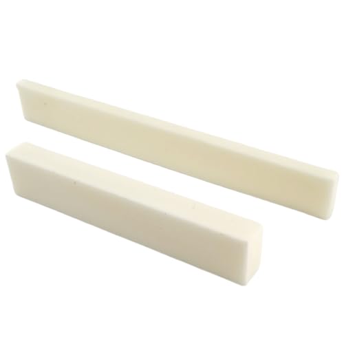 Miwayer Guitar Bone Bridge Blank Saddle and Nut