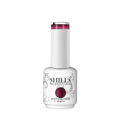 Image of SHILLS PROFESSIONAL UV /LED Soak Off Gel Polish Finish Color Shade 105 15 Millilitres