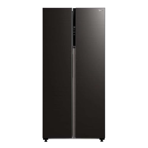 Midea MDRS619FIE28 frigorifero side-by-side Libera installazione 460 L E Acciaio inox