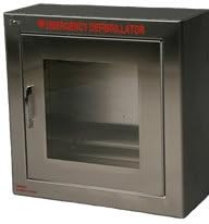 Stainless Steel - Surface Mounted AED Wall Cabinet