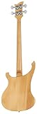 Rocktile Pro RB-400N Lumberjack zestaw basów elektrycznych – Longscale E-Bass Lumberjack model specjalny z 2 pickupami z oddzielną regulacją głośności i dźwięku – w zestawie pasek gitarowy, kabel i