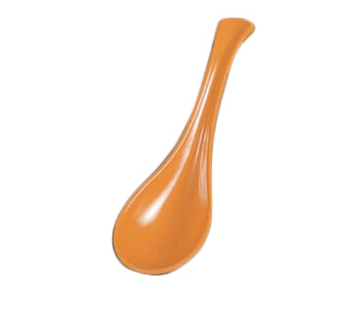 A-to-Z Supply 7000Y Serving Spoon, 1 oz., 6-3/8"L, Break-Resistant, Dishwasher Safe, Melamine, Yellow, Pack of 12