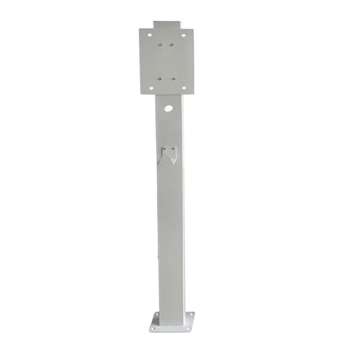Pedestal cargador EV – Soporte de carga de acero laminado en frío para vehículos eléctricos, columna de carga para todo tipo de clima para garaje, estacionamiento y patio trasero