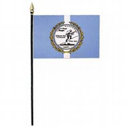 Korean War Veterans Miniature Flag (4 In. X 6 In.) #TOP9