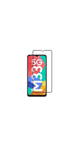 Image of Tempered Glass Screen Protector Compatible For Samsung Galaxy A33 | F22 | M32 with Edge to Edge Coverage and with Easy Installation Kit