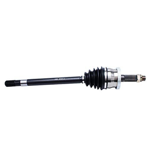 Image of Detroit Axle - AWD Pair Front CV Axles for 1999-2004 Jeep Grand Cherokee 2000 2001 2002 2003, 2 CV Axle Shafts Assembly Replacement