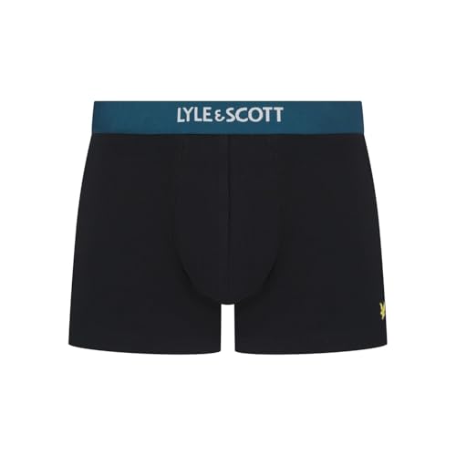 Calzoncillos de algodón elástico Lyle & Scott Devon pack de 3 bóxers cómodos 2