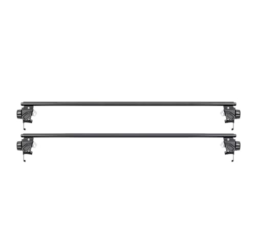 Rails de toit pour Ford Everest en aluminium aéronautique avec barres verrouillables