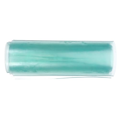 KOMBIUDA Volet de Porte de Niche pour Chien en Vinyle Transparent 15 MM Épaisseur 18 M Hauteur Découpe Facile Volet de Remplacement Plastique pour Porte de Chenil Usage pour Niches