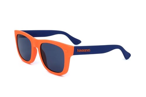 Havaianas Sunglasses Paraty Square Sunglasses, Orange Blue, 48 mm