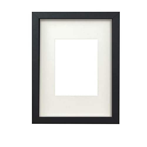 Dekorahmen, schwarz, Format ca. 250 x 300 x 45 mm, Fenstergröße jeweils 115 x 165 mm, nutzbare Tiefe 20 mm