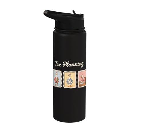 Tax Planning Preparation Strategy Consulting Consultant Stainless Steel Insulated Water Bottle