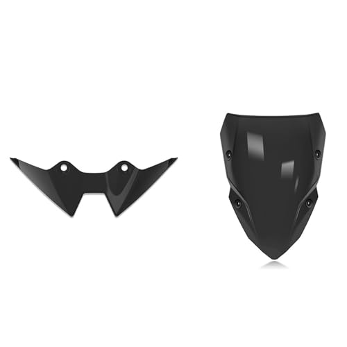 Becquet de lèvre avant pour Kawasaki Z500 SE 2024 2025 carénage noir