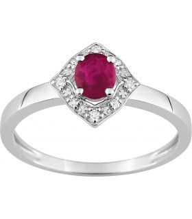 Bague Rubis et Diamants Regina taille 47 pour femme