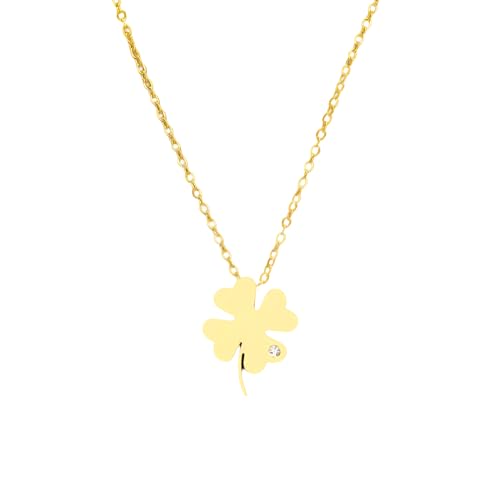 Collier trèfle argent 925 cadeau idéal pour femmes et jeunes filles