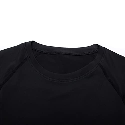 Homens Cool Dry Manga Curta, Camisas de Compressão Camisetas Esportivas Tops Camisa de Treino Atléti