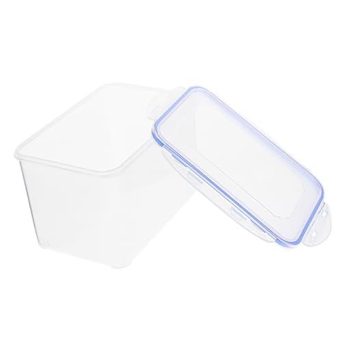 BESTonZON 四面ロック式密封フードストレージボックス ポータブル軽量 保鮮フルーツ 食品容器 電子レンジ対応 簡単洗浄 お弁当用収納ケース