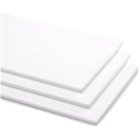3mm Perspex White Gloss Acrylic Plastic Sheet Panel with Finished Polished Edges - Various Sizes (A5 - 21cm x 14.8cm) Cover
