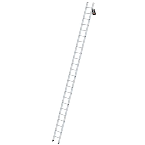 Preisvergleich Produktbild PROREGAL Sprossen-Anlegeleiter ohne Traverse / 24-Sprossen / Leiter, Teleskopleiter, Trittleiter, Bockleiter, Sprossen-Doppelleiter