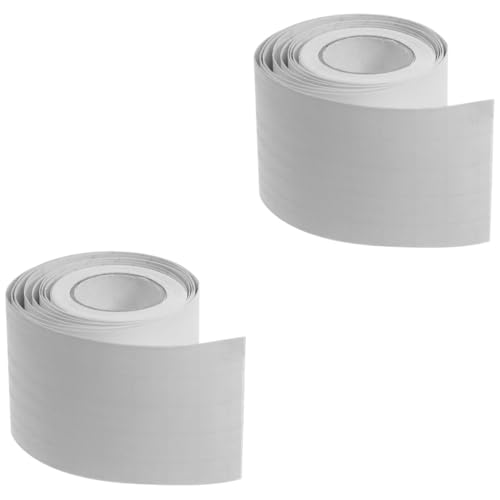 DIYEAH 2 Series Cenefas Adhesivas De Paredes Flexibles De Decoración Habitaciones Y Pasillos Instalación Y Limpieza 2 Rollos*2
