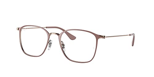 Image of Ray-Ban 6466 Eyeglasses Bundle: 6466 6466 2973 Beige On Copper 51mm and Eyewear Cleaning Kit