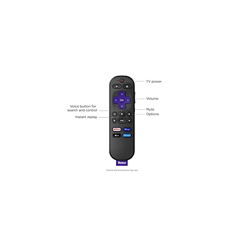 Roku Voice Remote (Official Manufacturer Product) for Roku Players, Roku Audio, and Roku TV by Roku - Image 4