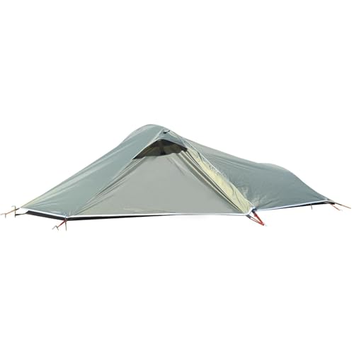 Tente légère pour la randonnée solo abri compact contre la pluie