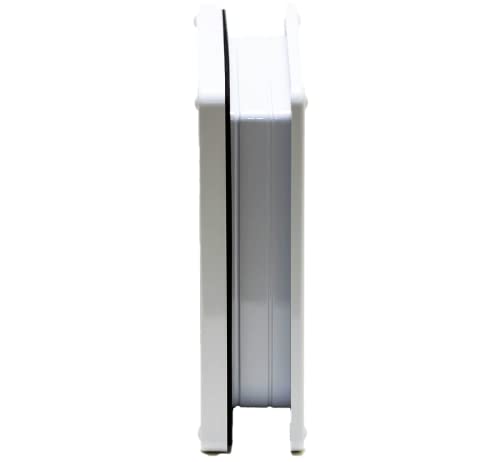 Cat Mate 2-Way-Locking Cat Flap with Door Liner to 50mm (234) - Secure Lockable Door for Small to Medium Sized Cats, for UPVC, Wood and Wall, White