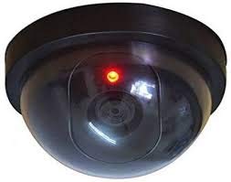 New in Box 5 in. Indoor Outdoor Blinking Security Camera Very Realistic Battery Operated Surveillance Video Dummy Shop Garage Home-image-30