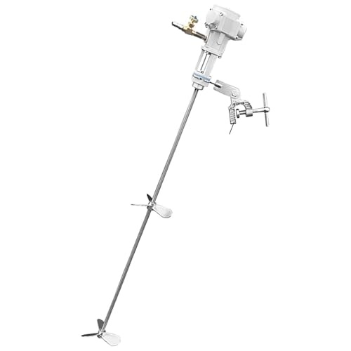 RKXKJ Mezcladora De Pedestal De 25 Galones, Agitador De Cubeta De 1/4 HP, con Varilla Agitadora De Acero Inoxidable Extendida De 1 M E Impulsor, para Mezclar Pintura