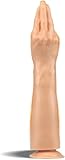 Realistischer Fetisch Handdildo – Silikon Fisting Plug mit Saugnapf, biegsam & intensiv – Anal Dildo, ideal für BDSM, Bondage & extreme Stimulation, hygienisch & langlebig
