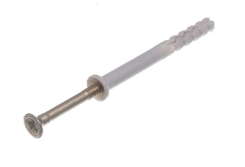 500 martelli in nylon per fissaggio al telaio, tasselli e viti M5 x 50 mm