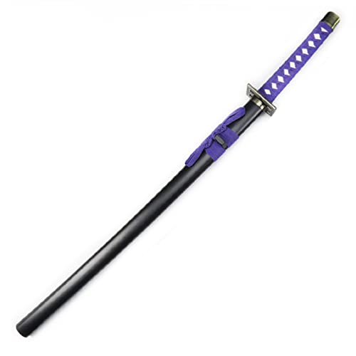 YAO DIAN Wooden Anime Samurai Sword, Senbonzakura Cos Sword Wooden Sword Wooden, Cosplay Animation Props Weapons, Kendo Martial Arts Training Props(Size:100cm,Color:A)