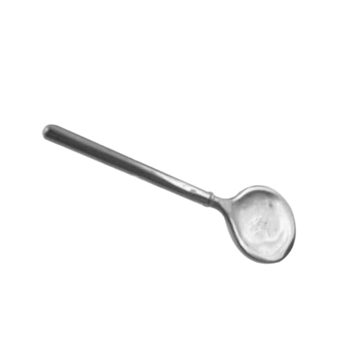 BESTYASH Cucchiaio Cosmetico Piccolo in Lega di Zinco 5 Cm per Crema Viso e Maschera, Applicatore Skincare Versatile per Cura della Pelle e Trucco Facciale