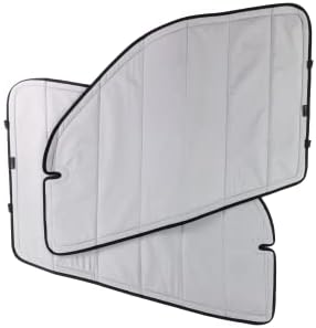 VanEssential Insulated Front Door Covers (Pair) Designed for Mercedes-Benz VS30 - Cool Gray