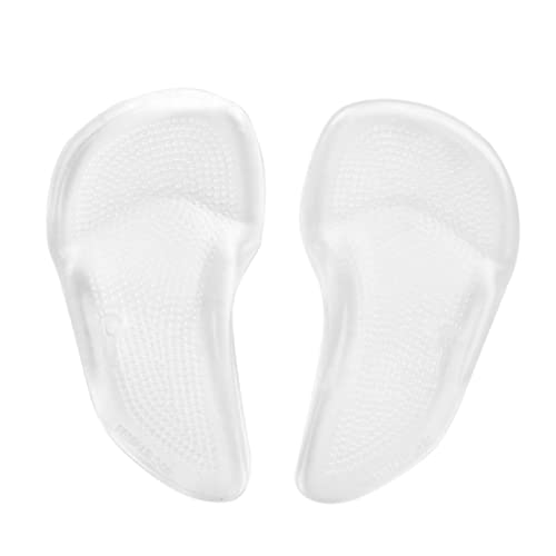 BUTIFULSIC Shoe Inserts Arch Support Heel Pads Gel Pad Inserts Women's Men's Small Size Pair Non-Slip Arch Care