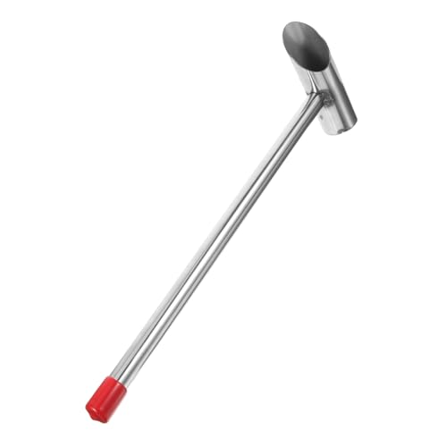 SEWACC Strong Stable Stainless Steel Sugar Spoon Reusable Marshmallow Candy Scoop for Kitchen Use Random