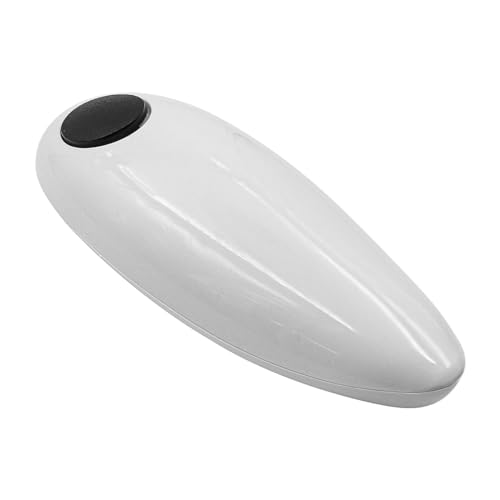 WANGCL Electric Can Opener Handheld Portable Can Opener for A.l.l Sizes of Round Tin Cans, White, 6.5x1.96inch - Image 3