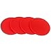 Shurhome 5Pcs Home Air Hockey Pucks 3inch Heavy Hockey Tables Pucks Table Game Air Hockey Pucks Replacement Part