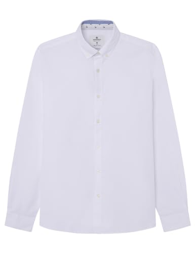 SPRINGFIELD Camisa 1516613, Blanco, M para Hombre