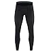 Funien Quick Drying Mens Compression Pants Elastic Tight Leggings for Workout Running Gym Polyester M/L/XL (L)