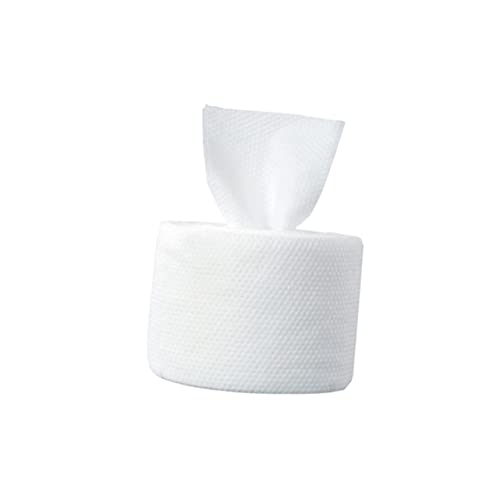 VICASKY Bulk Face Wash Cloths 100 Pack Pure Cotton Facial Pads for Gentle Cleaning